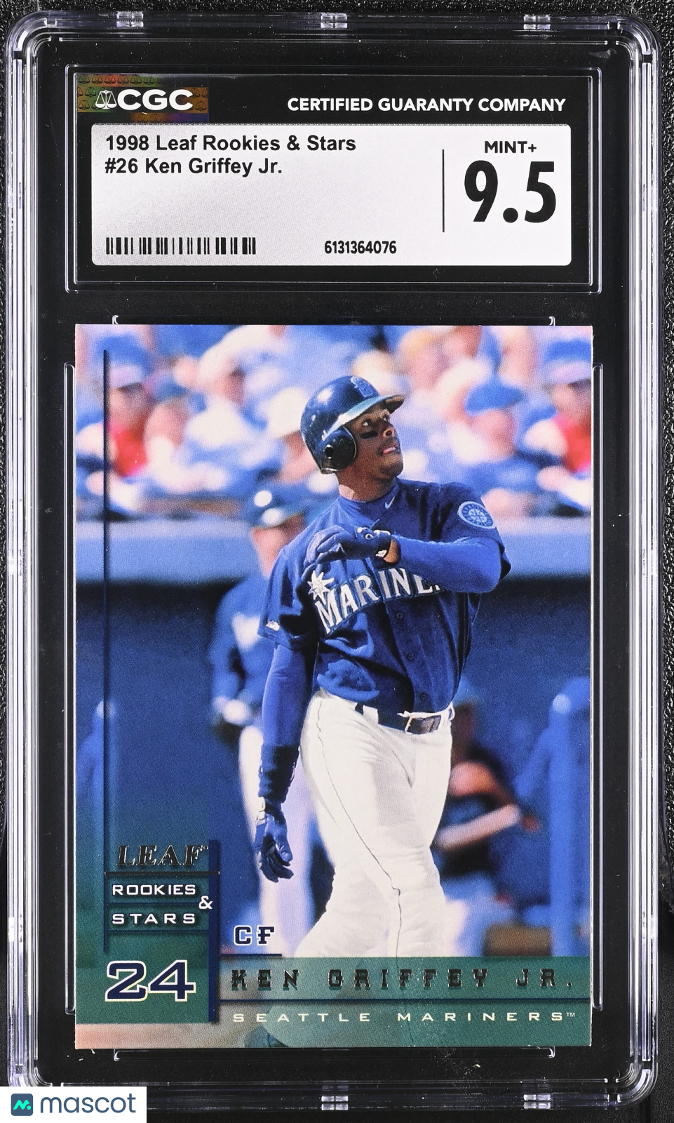 1998 Leaf Rookies & Stars Ken Griffey Jr. #26 CGC 9.5 Seattle Mariners