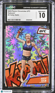 2023 Panini Chronicles UFC Holly Holm Kaboom! #3 CGC 10