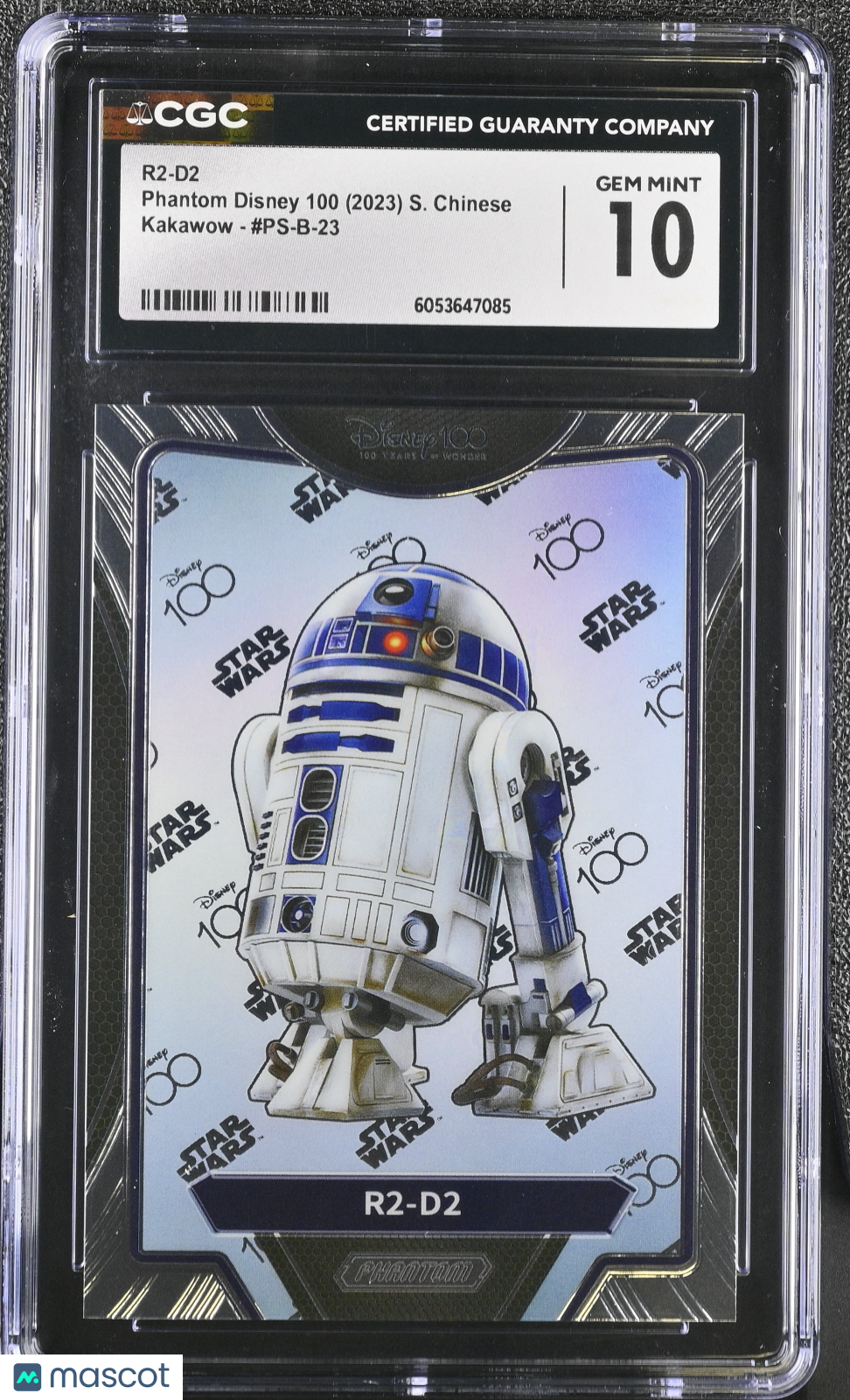 2023 Disney Phantom 100 R2-D2 #PS-B-23 CGC 10
