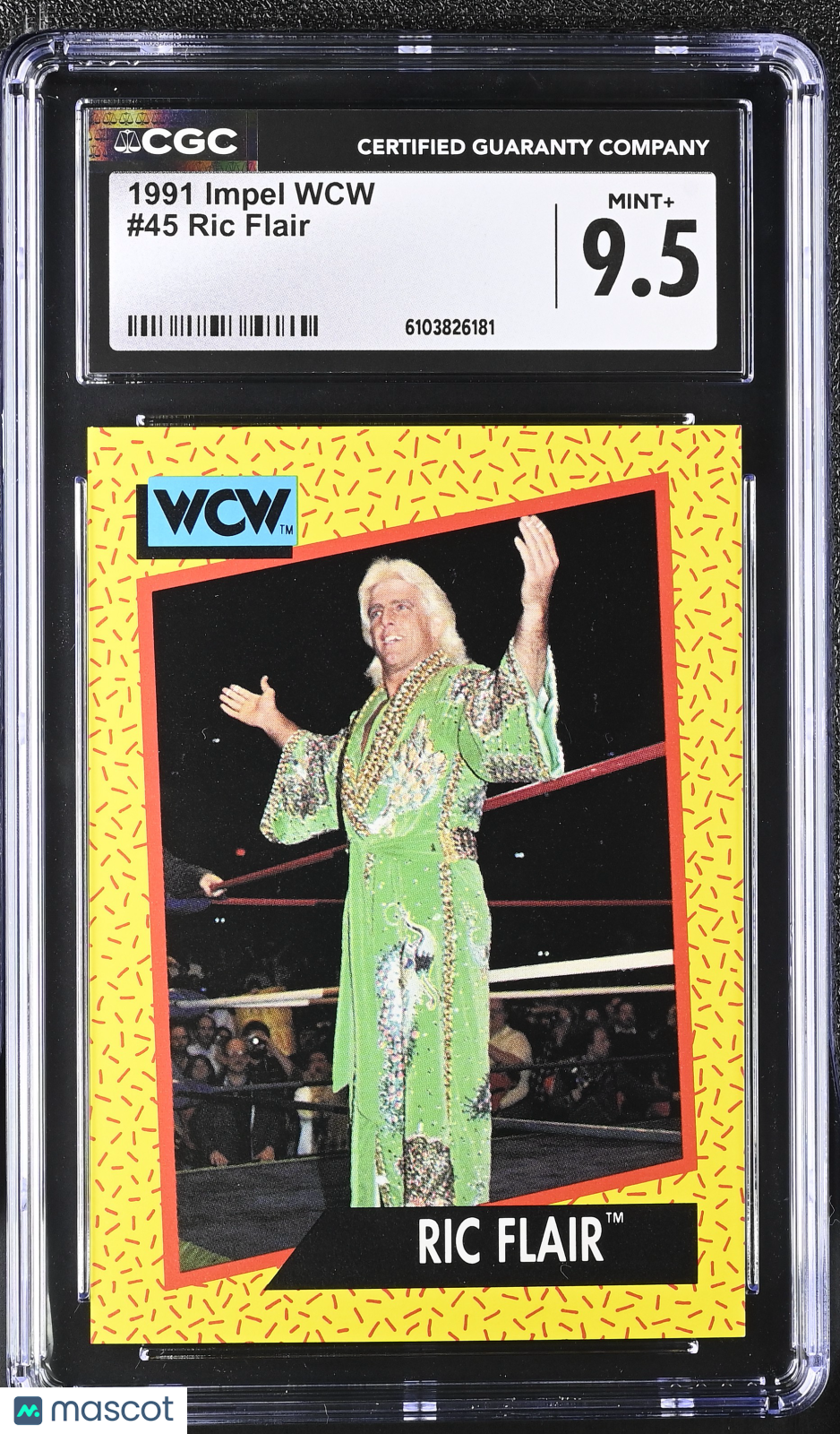 1991 Impel WCW Ric Flair #45 CGC 9.5
