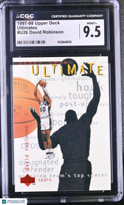 1997-98 Upper Deck David Robinson Ultimates #U26 CGC 9.5 San Antonio Spurs