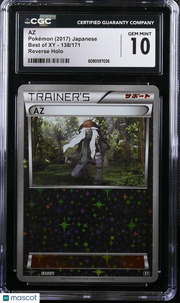 2017 Pokemon Best Of Xy AZ Reverse Holo Japanese 138/171 CGC 10 #138/171