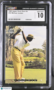 1997 Upper Deck Rare Air Michael Jordan #32 CGC 10