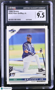 1996 Score Ken Griffey Jr. #282 CGC 9.5 Seattle Mariners