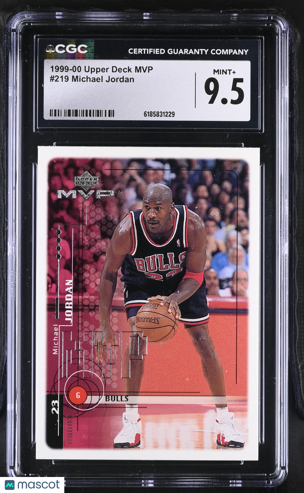 1999-00 Upper Deck MVP Michael Jordan #219 CGC 9.5 Chicago Bulls