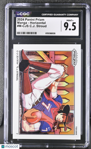 2024 Panini Prizm C.J. Stroud Manga - Horizontal #M-CJS CGC 9.5 Houston Texans