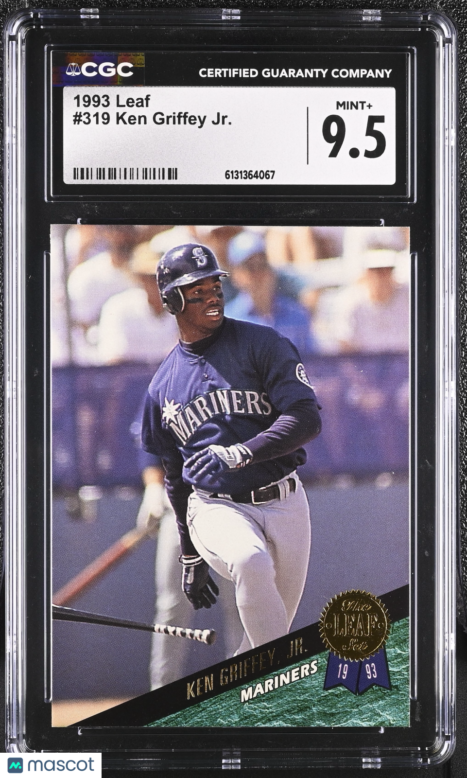 1993 Leaf Ken Griffey Jr. #319 CGC 9.5 Seattle Mariners
