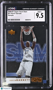 2000-01 Upper Deck Slam Kevin Garnett Sample #21 CGC 9.5 Minnesota Timberwolves