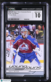 2024-25 Upper Deck Extended Trent Miner Young Guns Rookie #709 CGC 10 Avalanche