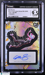 2025 Topps Marvel Comic Book Heroes 50th Mark Brooks #SA-MB Autographs CGC 9.5
