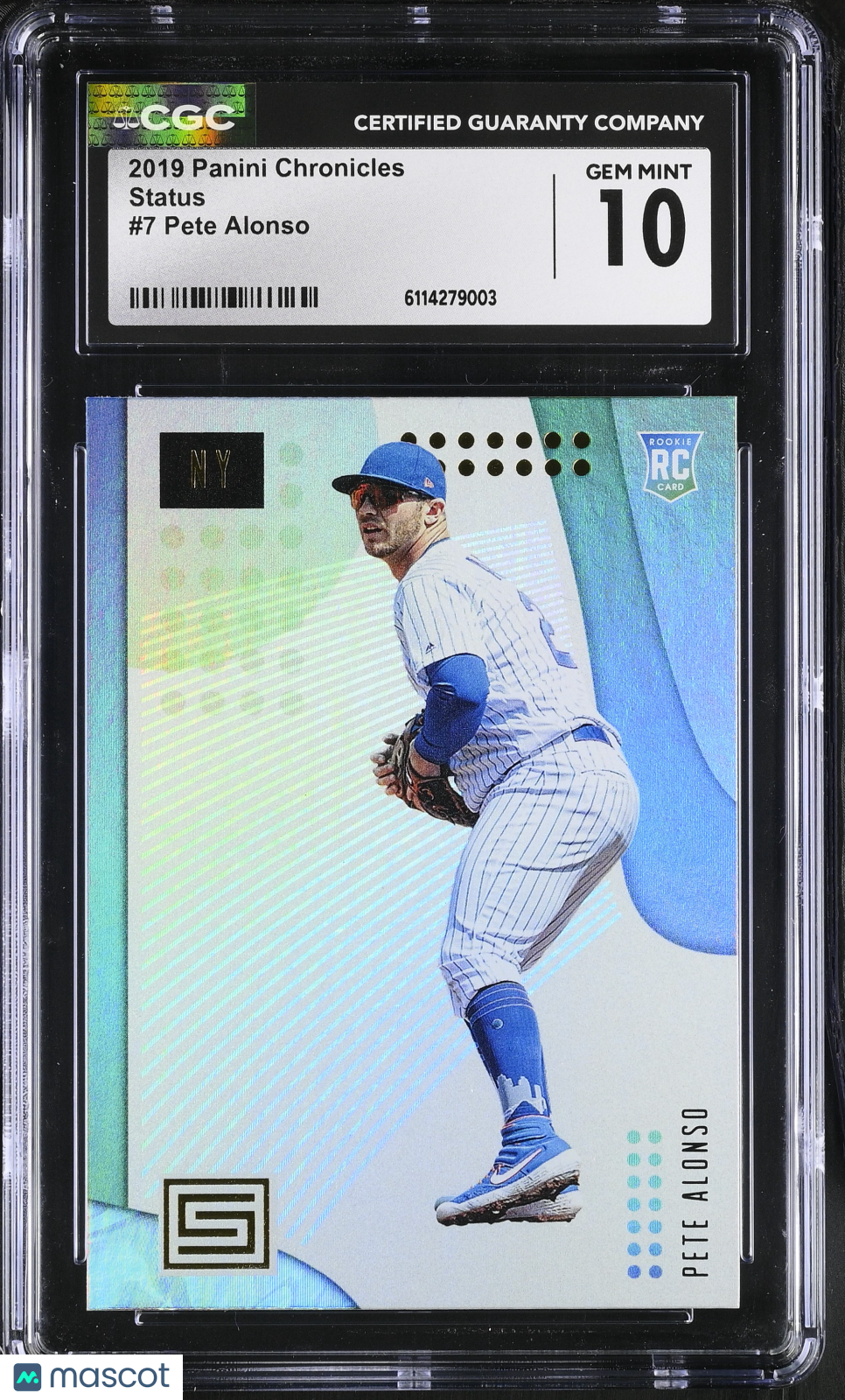 2019 Panini Chronicles Pete Alonso #7 Status CGC 10
