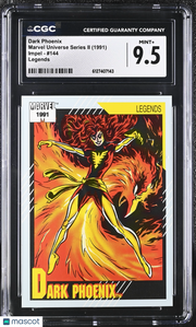 1991 Impel Marvel Universe Series II Dark Phoenix #144 Legends CGC 9.5