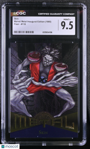 1995 Fleer Marvel Metal Inaugural Edition Skin #118 CGC 9.5