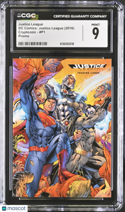 2016 Cryptozoic DC Comics: Justice League Justice League Promo #P1 CGC 9