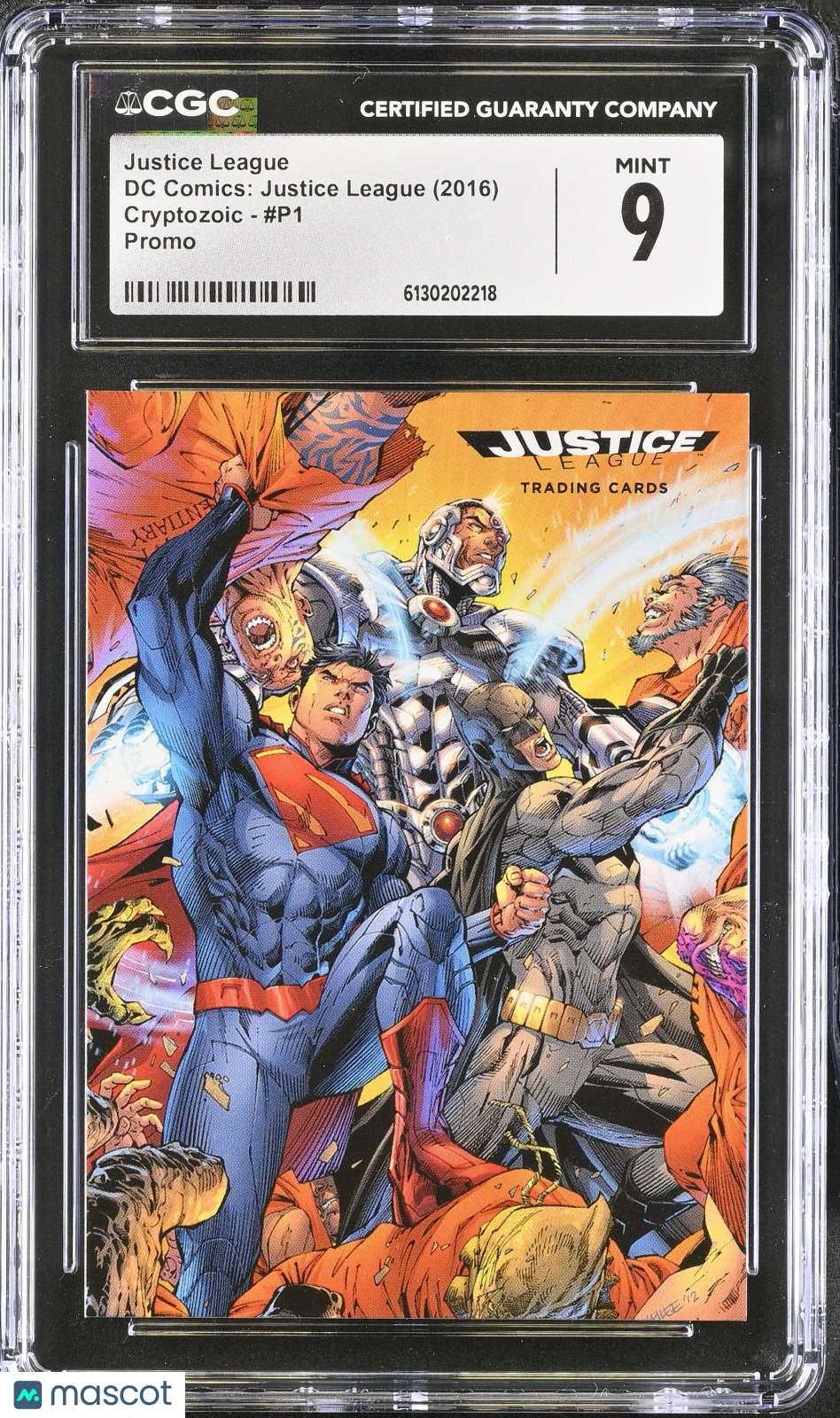 2016 Cryptozoic DC Comics: Justice League Justice League Promo #P1 CGC 9