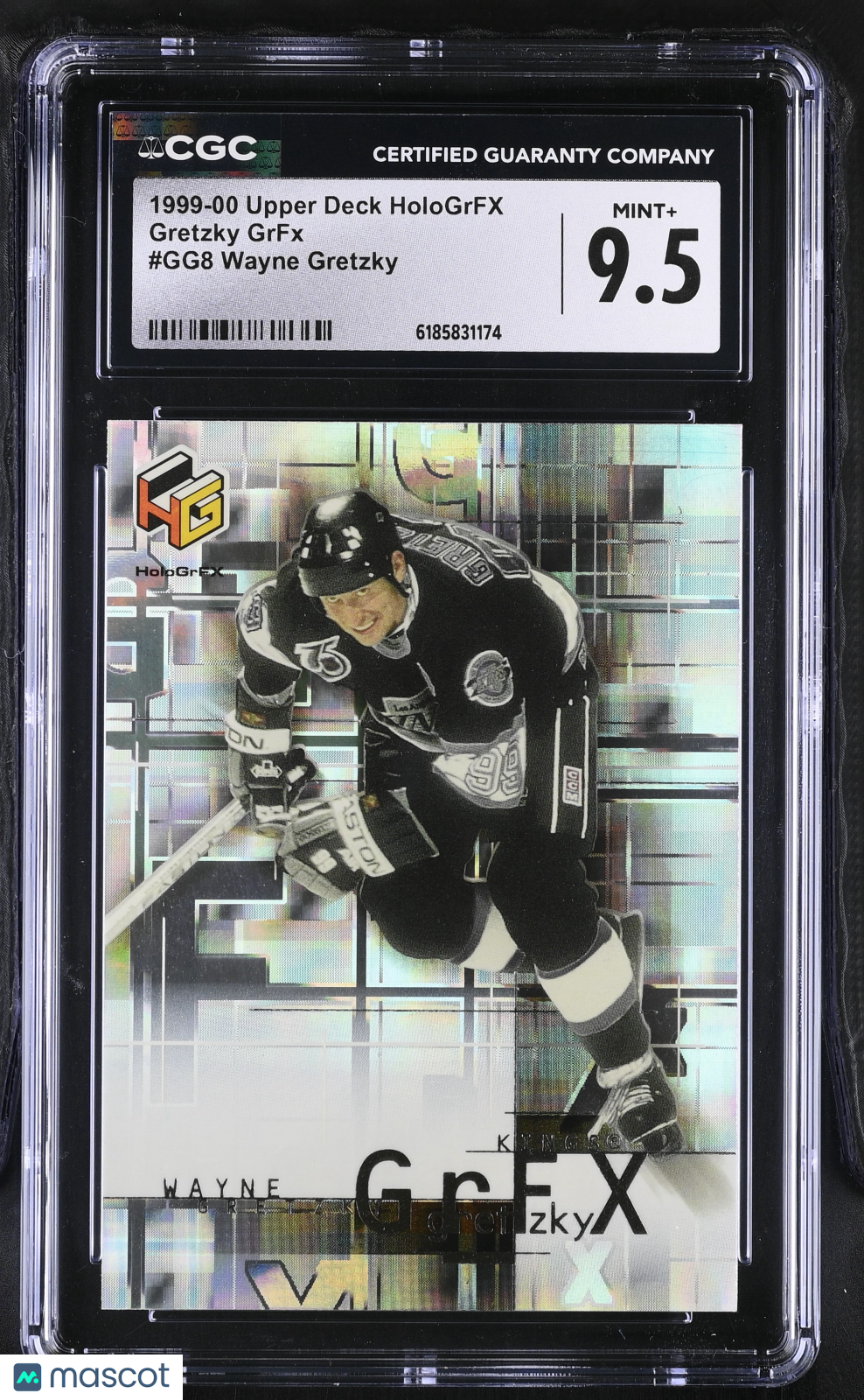 1999-00 Upper Deck Hologrfx Wayne Gretzky GrFx #GG8 CGC 9.5 Los Angeles Kings