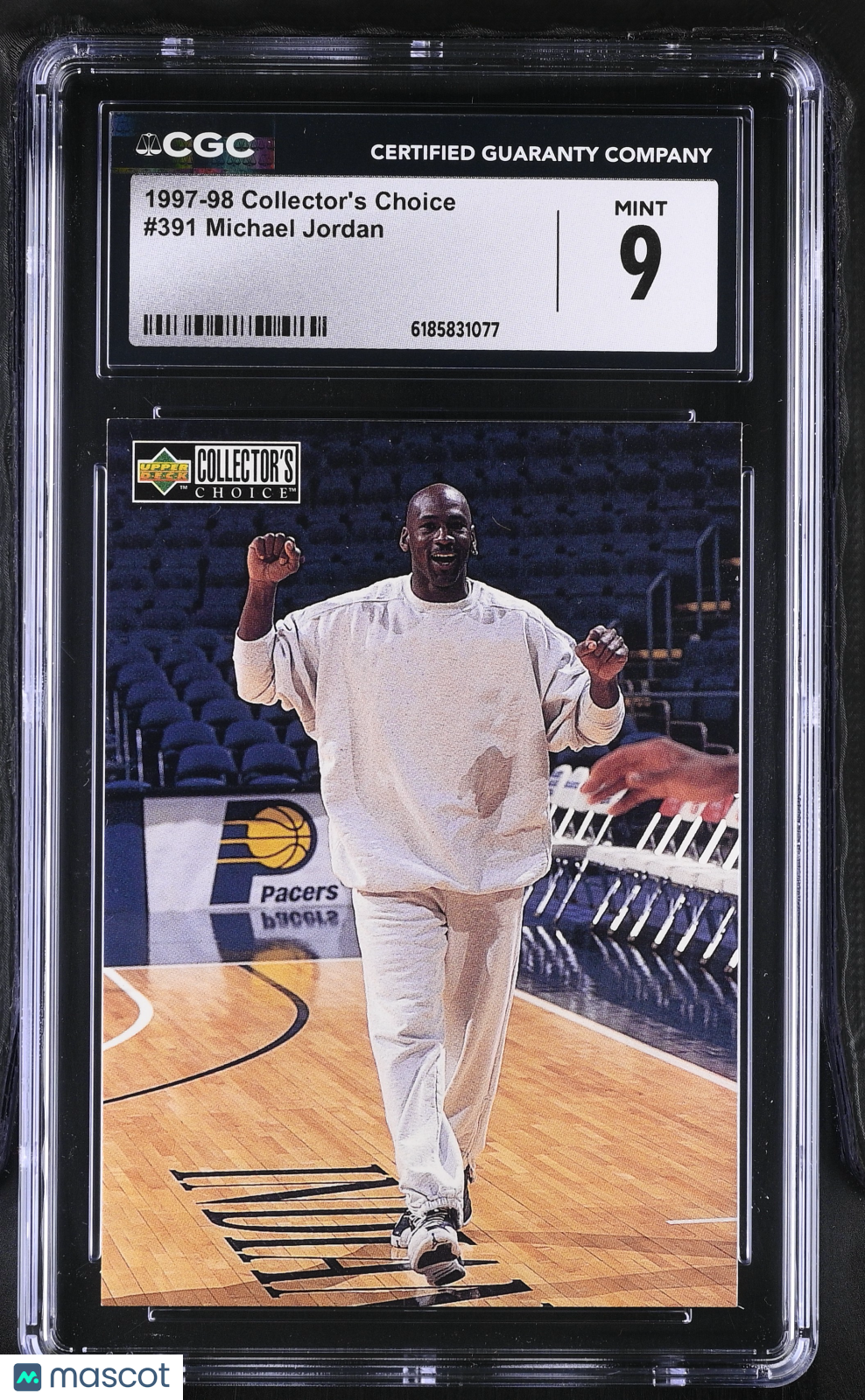1997-98 Collector's Choice Michael Jordan #391 CGC 9 Chicago Bulls