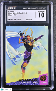 1994 Fleer Ultra X-Men Exodus #67 CGC 10