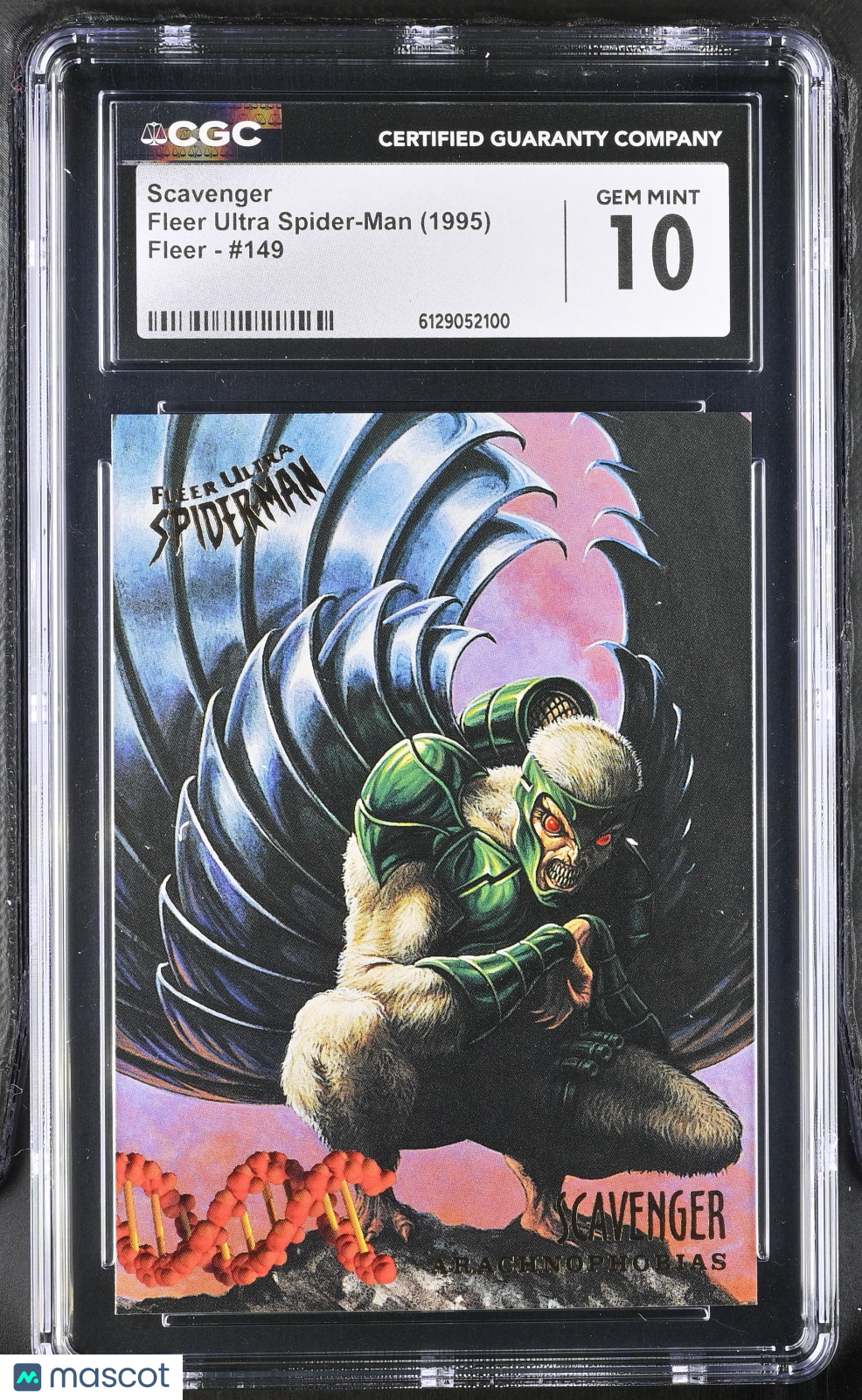 1995 Fleer Ultra Spider-Man Scavenger #149 CGC 10