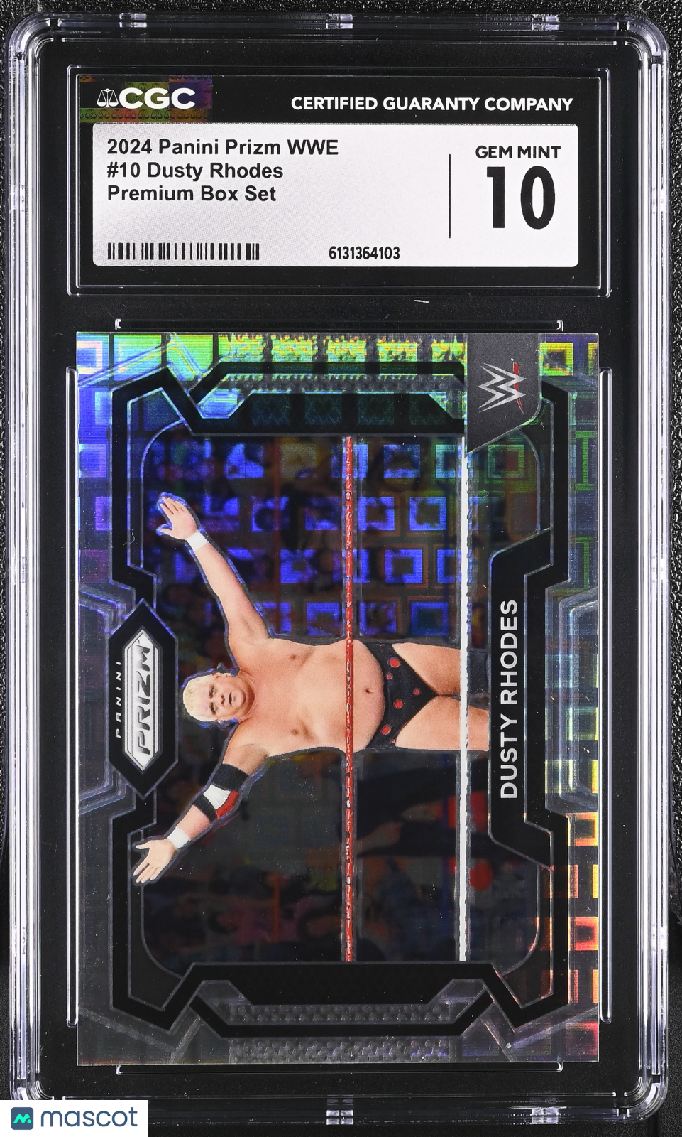 2024 Panini Prizm WWE Dusty Rhodes Premium Box Set /199 #10 CGC 10