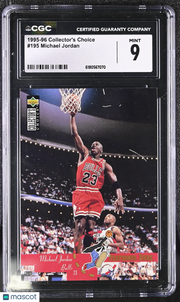 1995-96 Collector's Choice Michael Jordan #195 CGC 9 Chicago Bulls
