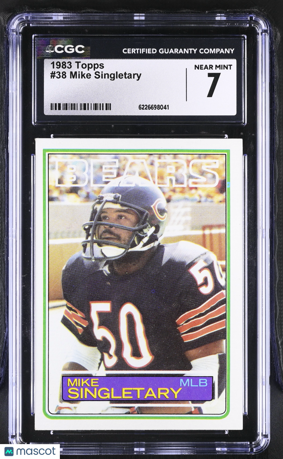 1983 Topps Mike Singletary #38 CGC 7