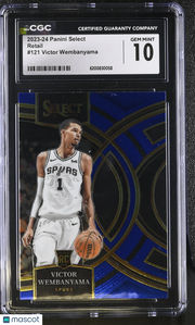 2023-24 Panini Select Victor Wembanyama Rookie Retail #121 CGC 10 Spurs
