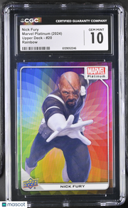 2024 Marvel Platinum Nick Fury #20 Rainbow CGC 10