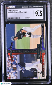 1997 Donruss Ken Griffey Jr./Andres Galarraga #439 CGC 9.5