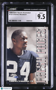 1999 Fleer Sports Illustrated Charles Woodson Rookie #132 CGC 9.5 Raiders