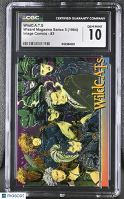 1994 Image Comics Wizard Magazine Series 3 WildC.A.T.S #3 CGC 10