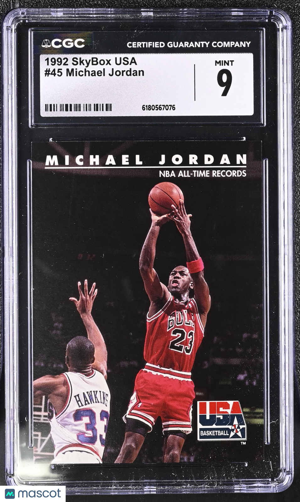 1992 Skybox Usa Michael Jordan #45 CGC 9 Chicago Bulls