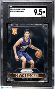 2015 Panini Prizm Devin Booker #308 SGC 9.5 Phoenix Suns