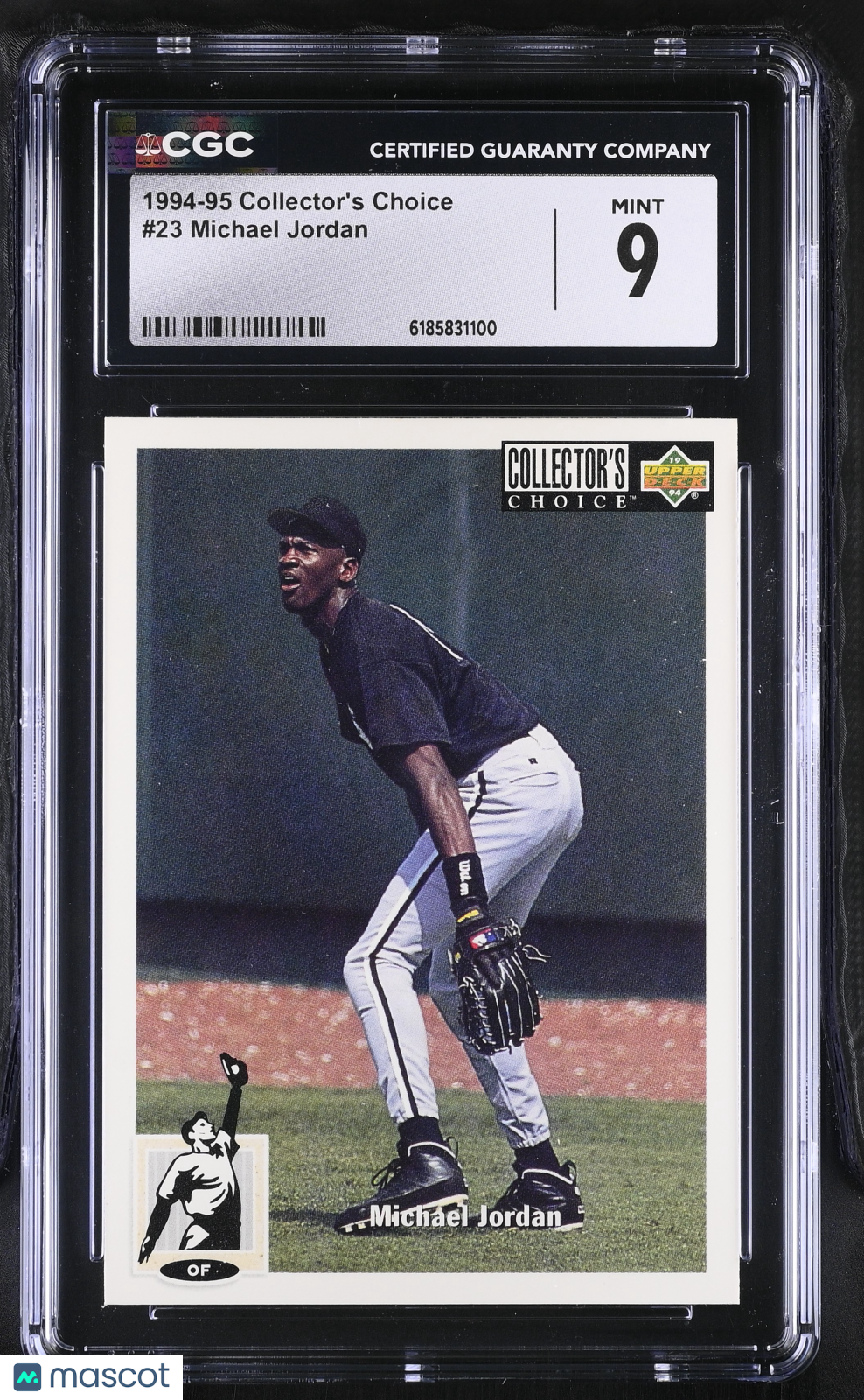 1994-95 Collector's Choice Michael Jordan #23 CGC 9 Chicago White Sox