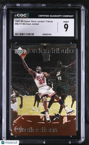 1997-98 Upper Deck Jordan Tribute Michael Jordan #MJ73 CGC 9 Chicago Bulls