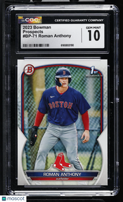 2023 Bowman Roman Anthony Rookie Prospects #BP-71 CGC 10 Boston Red Sox