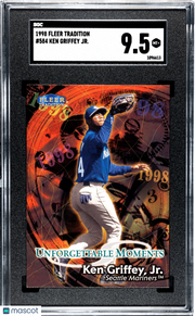 1998 Fleer Tradition Ken Griffey JR. #584 SGC 9.5