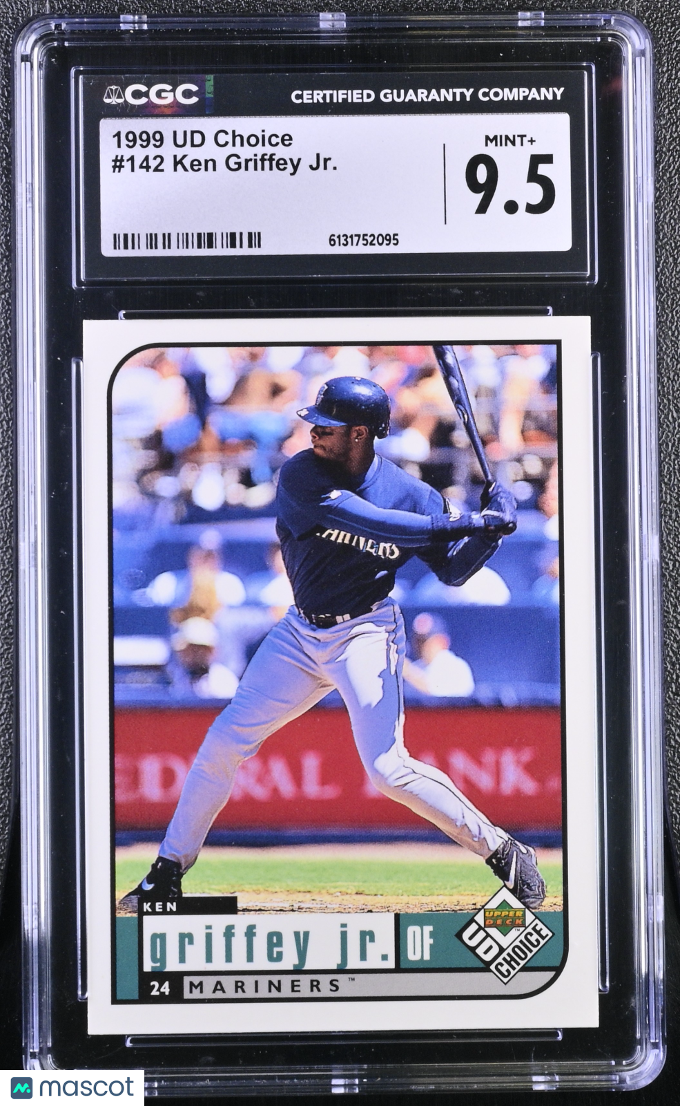 1999 UD Choice Ken Griffey Jr. #142 CGC 9.5 Seattle Mariners