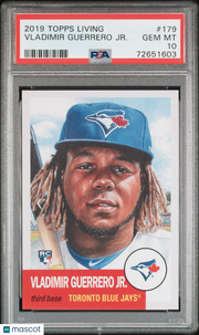 2019 Topps Living Vladimir Guerrero JR. Rookie #179 PSA 10 Toronto Blue Jays