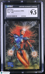 1995 Fleer Marvel Masterpieces Jean Grey #56 CGC 9.5