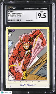 1994 Skybox DC Stars Flash #16 CGC 9.5