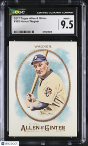 2017 Topps Allen & Ginter Honus Wagner #102 CGC 9.5