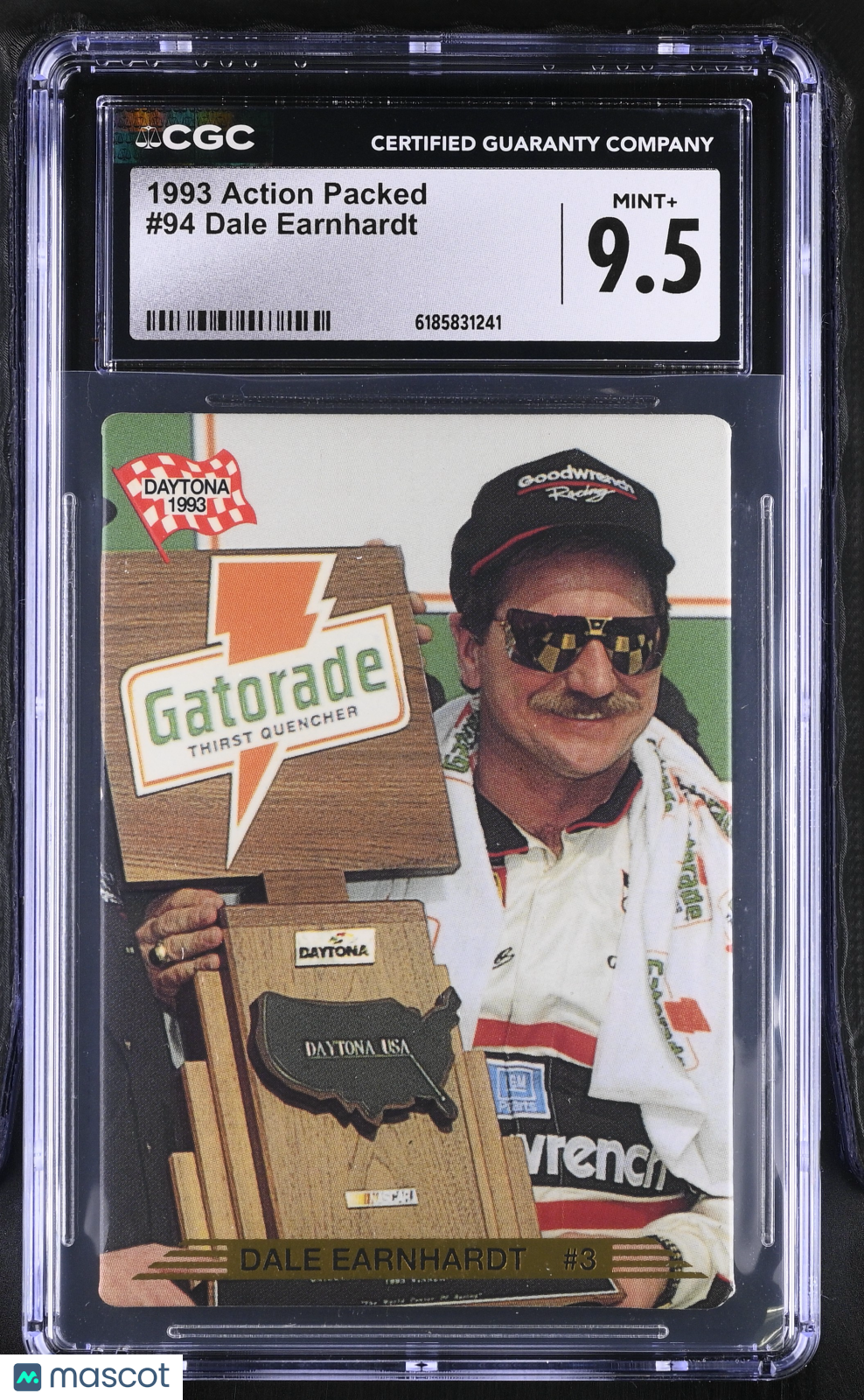 1993 Action Packed Dale Earnhardt #94 CGC 9.5