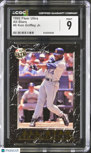 1992 Fleer Ultra Ken Griffey Jr. All-Stars #6 CGC 9 Seattle Mariners