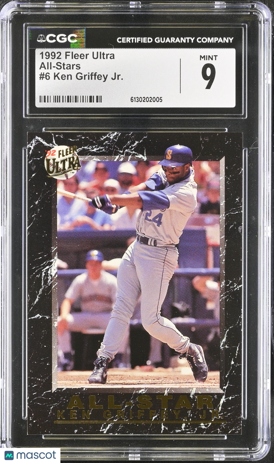 1992 Fleer Ultra Ken Griffey Jr. All-Stars #6 CGC 9 Seattle Mariners