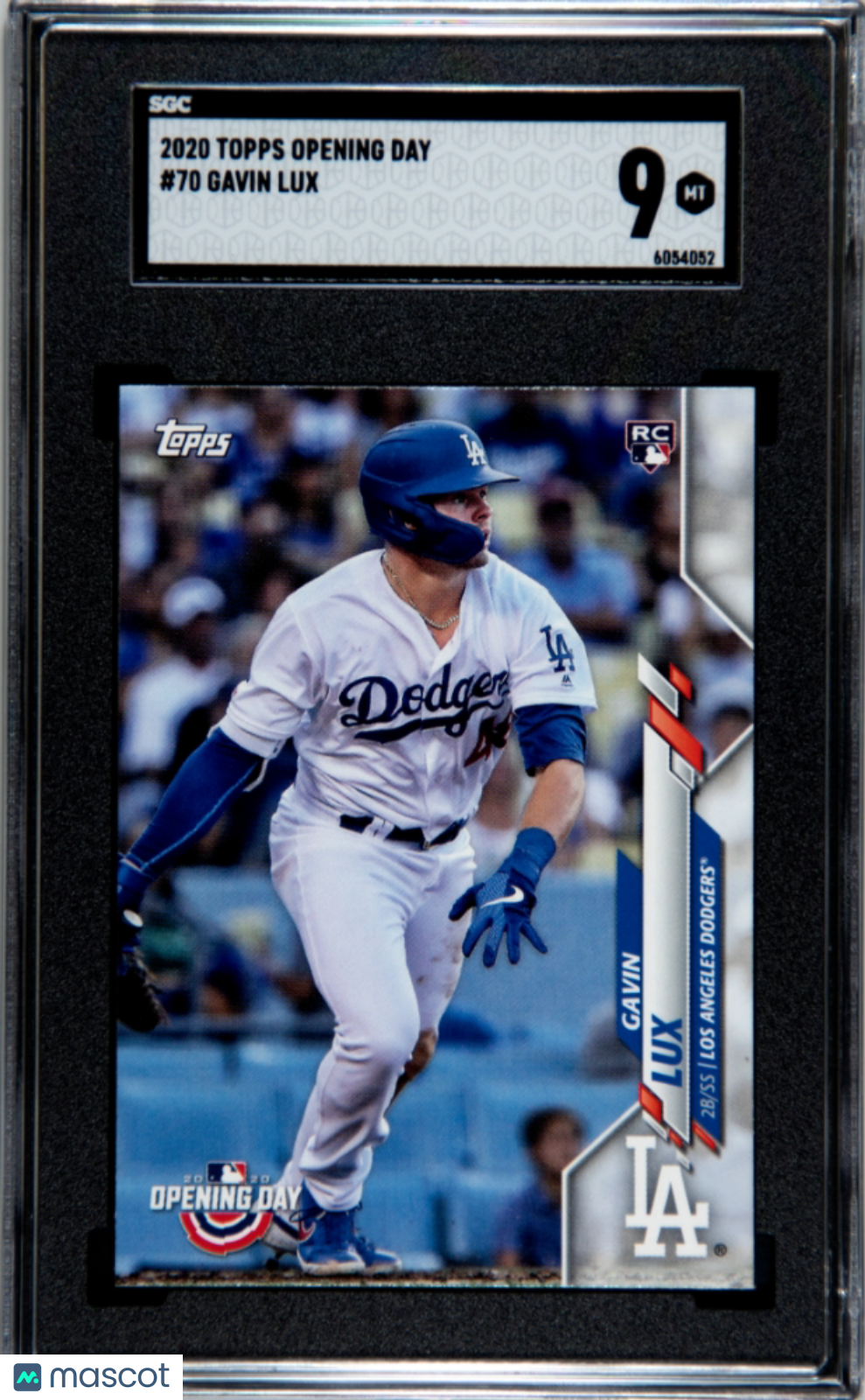 2020 Topps Opening Day Gavin Lux #70 SGC 9