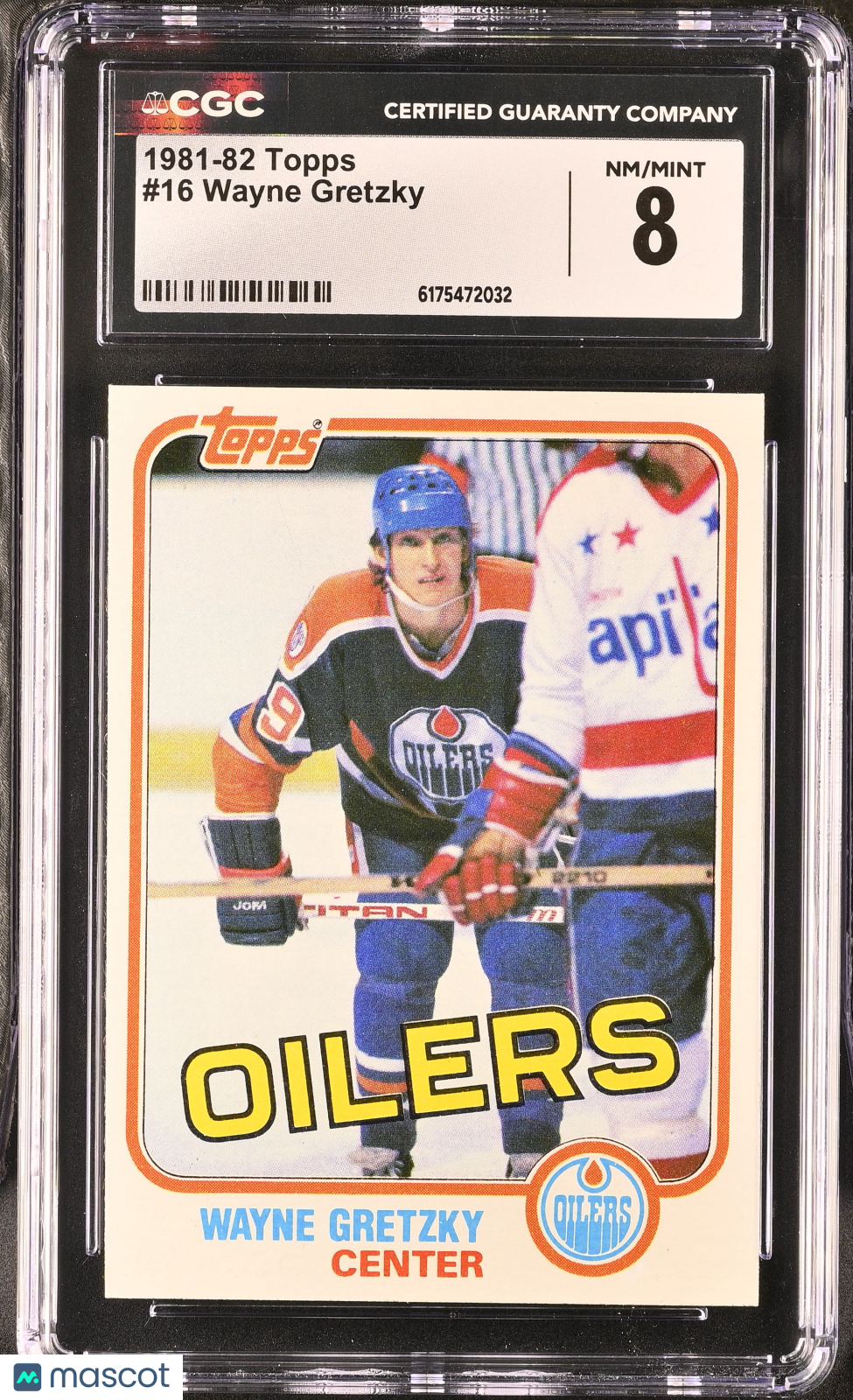 1981-82 Topps Wayne Gretzky #16 CGC 8 Edmonton Oilers