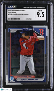 2024 Bowman Chrome Roman Anthony #BCP-235 Prospects CGC 9.5