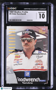1997 Skybox Profile Dale Earnhardt #5 CGC 10