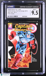2011 Upper Deck Captain America: The First Avenger 445 C-11 Comic Covers CGC 9.5